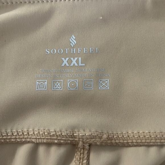 Soothfeel XXL Tan Beige Lightweight Knit Athletic Sport Yoga Golf Pants - Picture 5 of 10